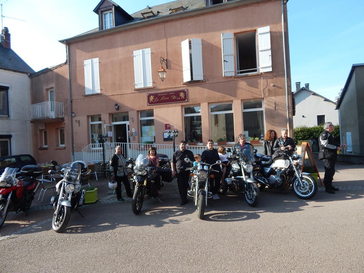 Hotel Le Lion D'Or Ouroux-en-Morvan Exterior foto