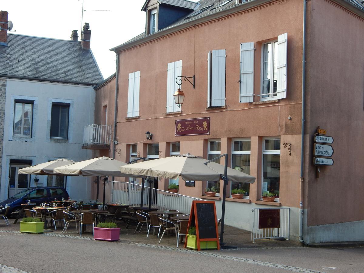 Hotel Le Lion D'Or Ouroux-en-Morvan Exterior foto