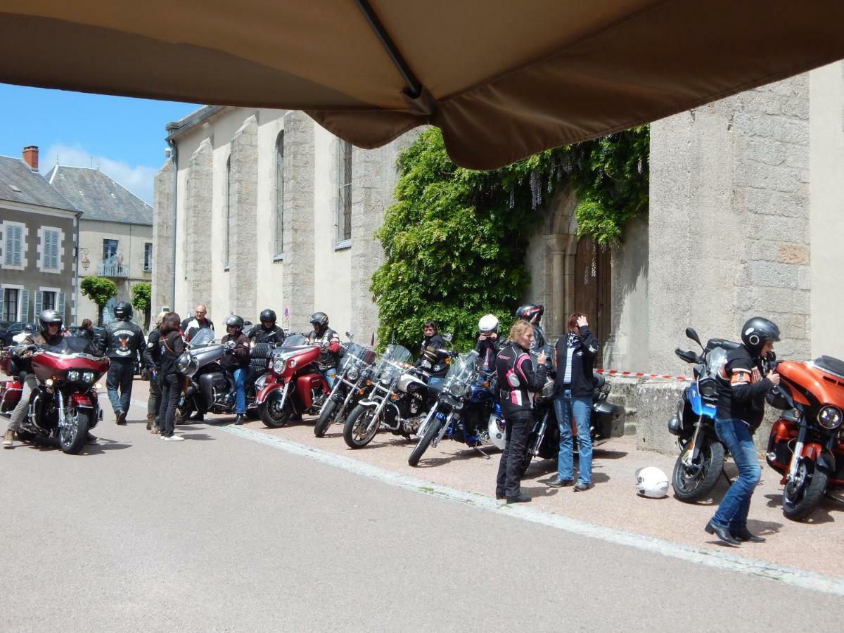 Hotel Le Lion D'Or Ouroux-en-Morvan Exterior foto