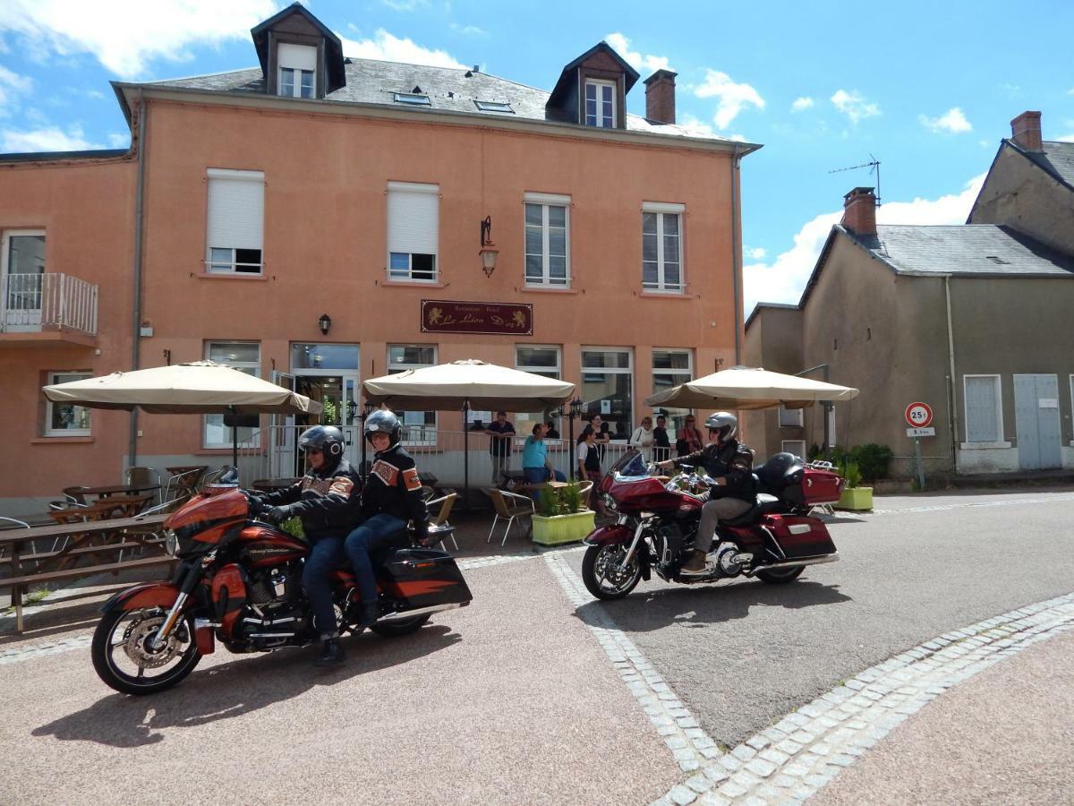 Hotel Le Lion D'Or Ouroux-en-Morvan Exterior foto