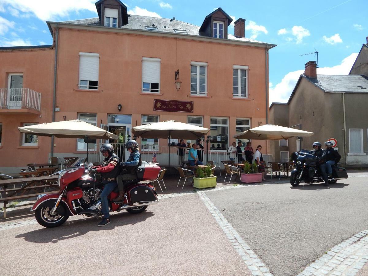 Hotel Le Lion D'Or Ouroux-en-Morvan Exterior foto