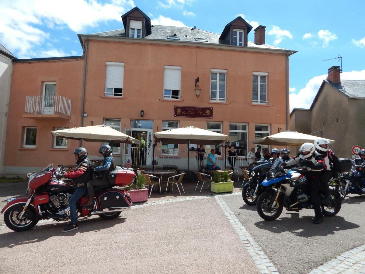 Hotel Le Lion D'Or Ouroux-en-Morvan Exterior foto